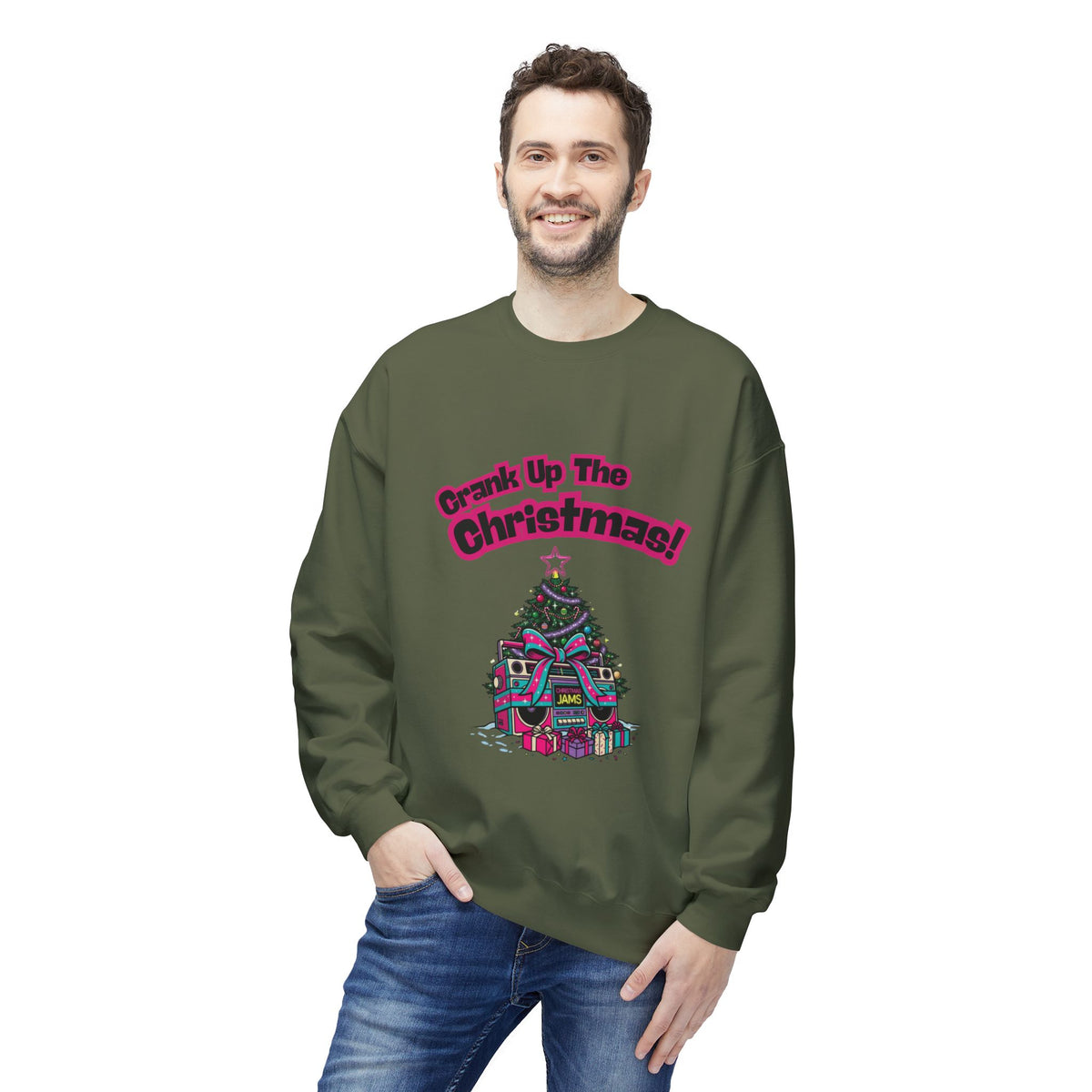 Crank Up The Christmas! Sweatshirt